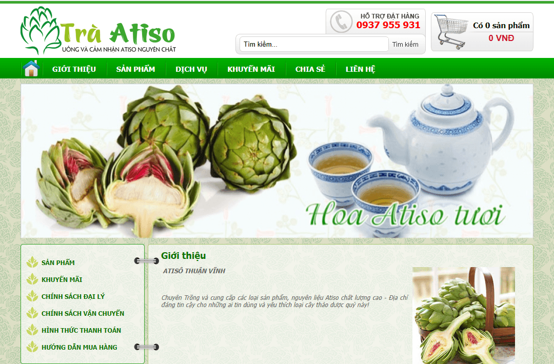 Trà Atisô