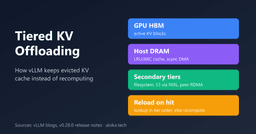 Tiered KV Cache Offloading in vLLM: From GPU to Host Memory to Storage