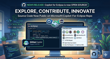 GitHub Opens Source: Copilot for Eclipse Now Available for Community Contribution