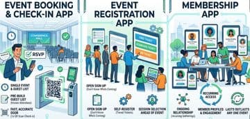 Check-in vs. Registration vs. Membership: Choosing the Right Event Tech Stack